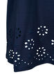 T-shirt en coton avec broderie anglaise, Navy Blazer, Packshot image number 3