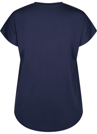 T-shirt de sport avec col en V, Night Sky, Packshot image number 1
