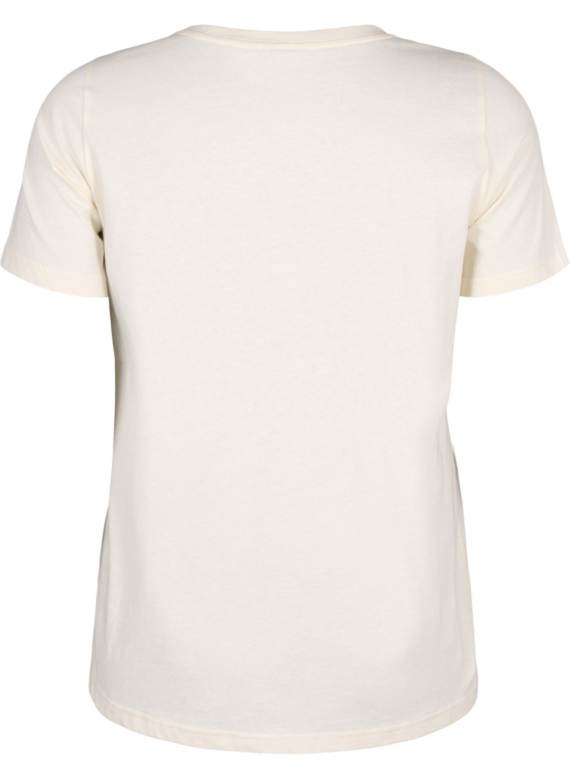 Zizzi T-shirt en coton avec texte, Antique W. Alabama, Packshot image number 1