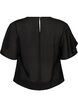Blouse coupe ballon avec manches papillon, Noir, Packshot image number 1