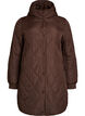 Veste matelass&eacute;e mi-longue avec capuche, 1682, Packshot image number 0