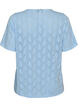 T-shirt en jersey avec broderie ajour&eacute;e, Bleu Clair, Packshot image number 1