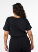 T-shirt imprim&eacute;, Noir, Model image number 2