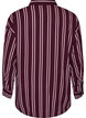 Chemise de nuit &agrave; rayures, Bordeaux fonc&eacute;, Packshot image number 1