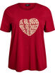 T-shirt imprim&eacute;, Rouge, Packshot image number 0