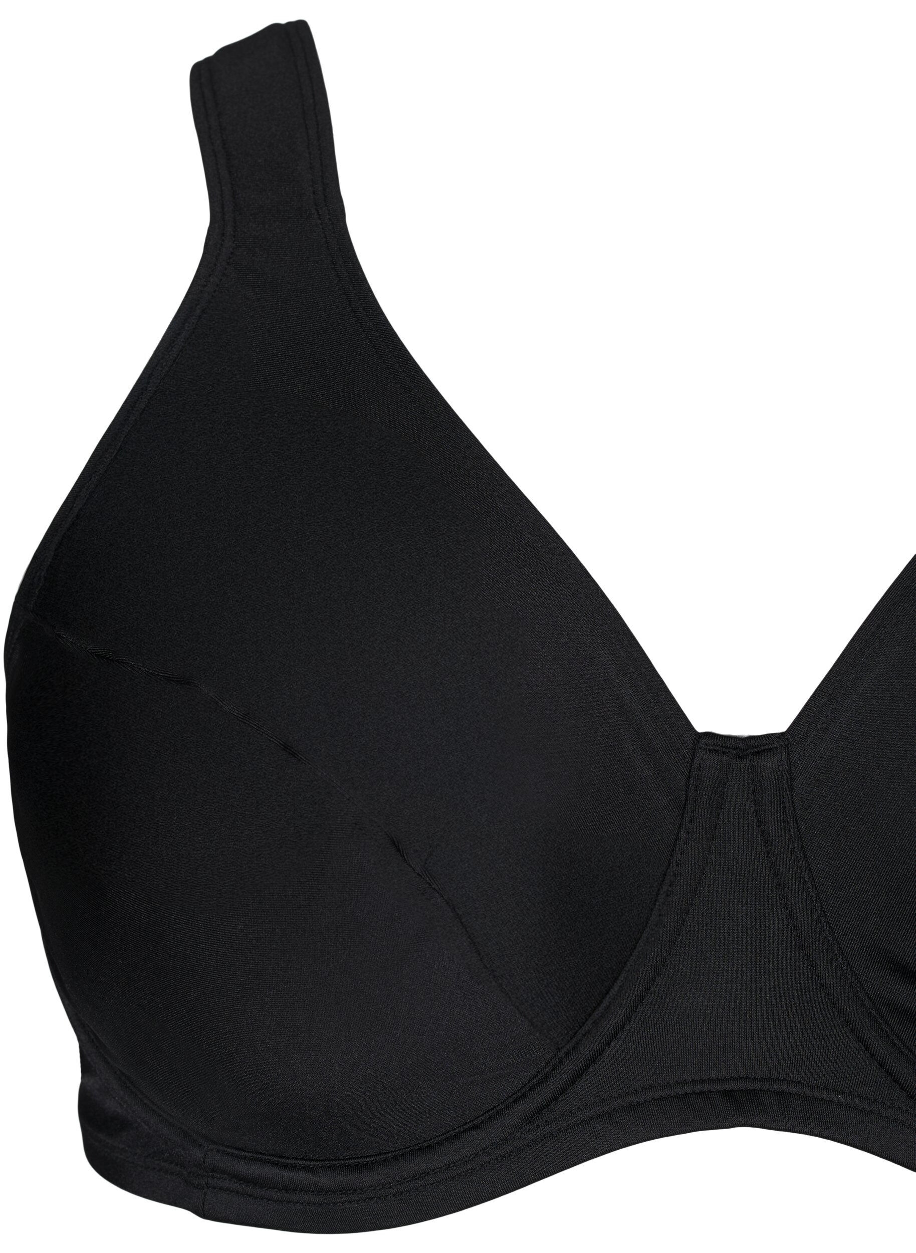 ZizziHaut de bikini couvrant avec armatures, Noir, Packshot image number 2