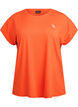 T-shirt de sport couleur unie, Orange, Packshot image number 0