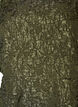 Robe en jacquard &agrave; coupe &eacute;vas&eacute;e avec manches bouffantes, Vert fonc&eacute;, Packshot image number 2