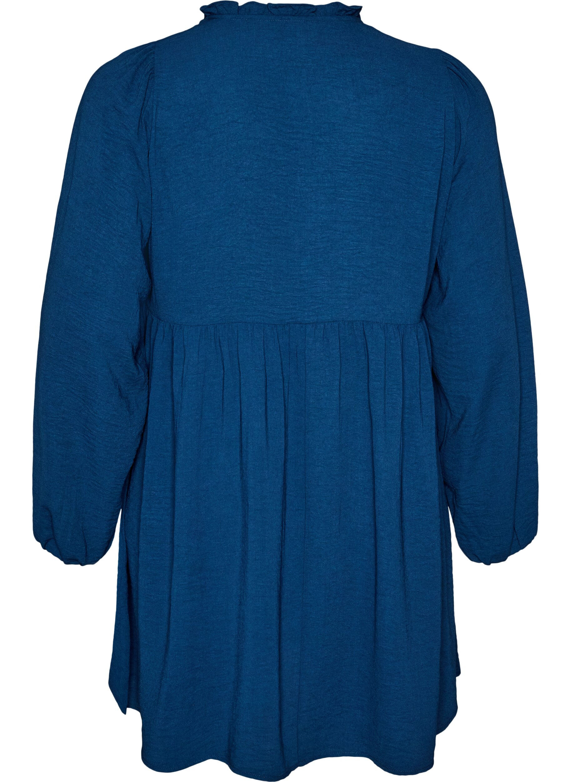 ZizziRobe coupe &eacute;vas&eacute;e avec une taille empire, Bleu, Packshot image number 1