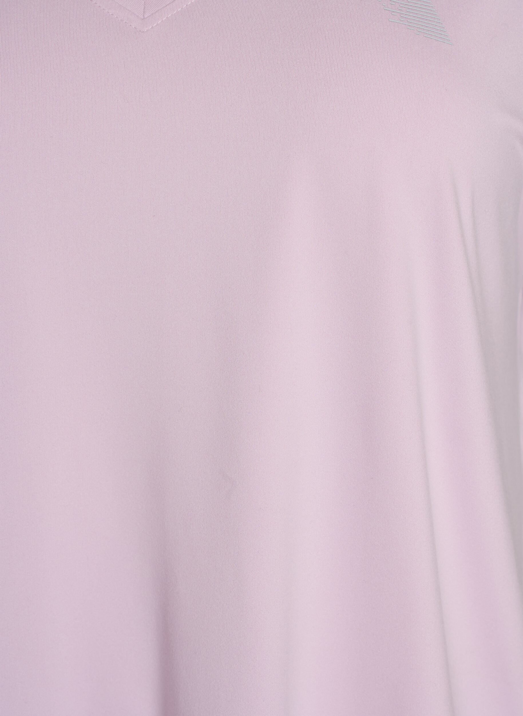 Zizzi T-shirt d&rsquo;entra&icirc;nement ample avec col en V, Mauve, Packshot image number 2