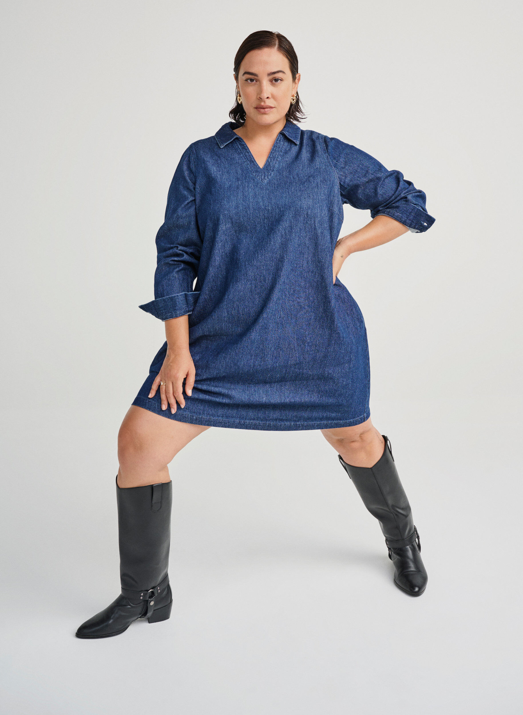 Large - Bottes longues avec tige amovible