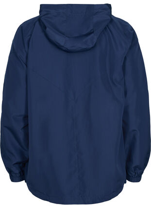 Veste courte avec capuche et ourlet inférieur réglable, Navy Blazer, Packshot image number 1