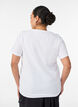 T-shirt imprim&eacute;, Blanc, Model image number 2