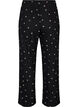 Bas de pyjama c&ocirc;tel&eacute; &agrave; imprim&eacute; floral, Noir, Packshot image number 1