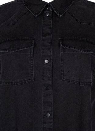 Robe en jean avec boutons, Grey Denim, Packshot image number 2