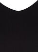 T-shirt en coton uni basique, Noir, Packshot image number 2