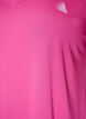 T-shirt de sport ample avec col en v, Rose, Packshot image number 2