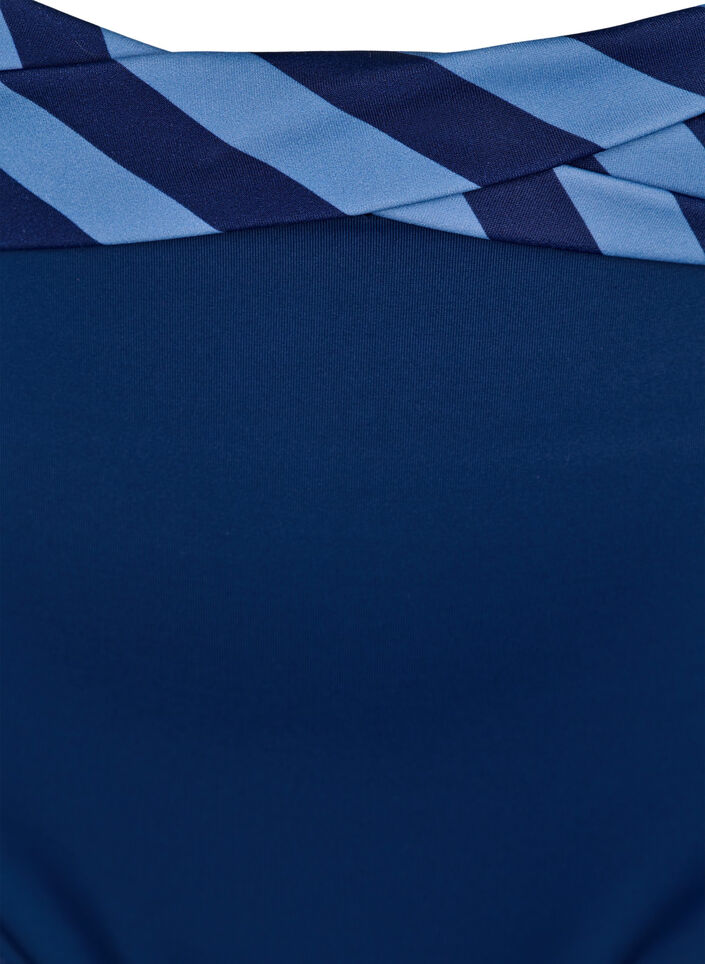 Bas de bikini avec d&eacute;tails cache-c&oelig;ur, Bleu, Packshot image number 2