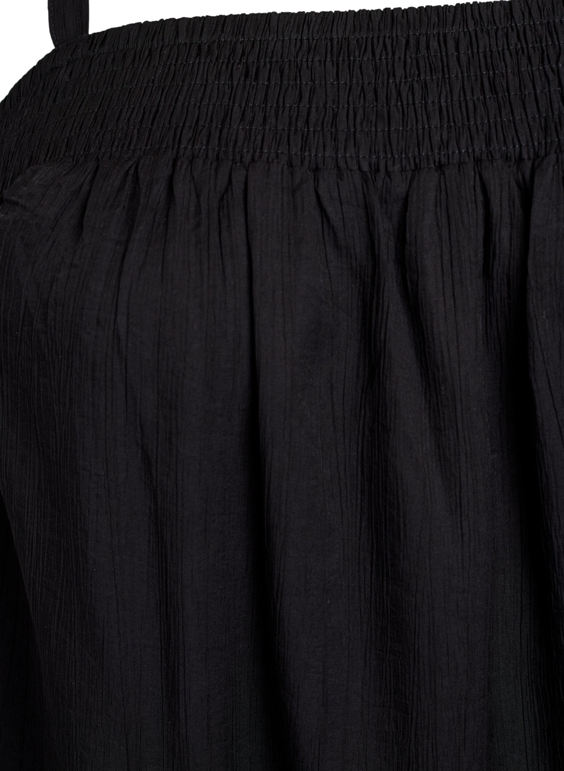 Zizzi Nuisette en viscose, Noir, Packshot image number 2