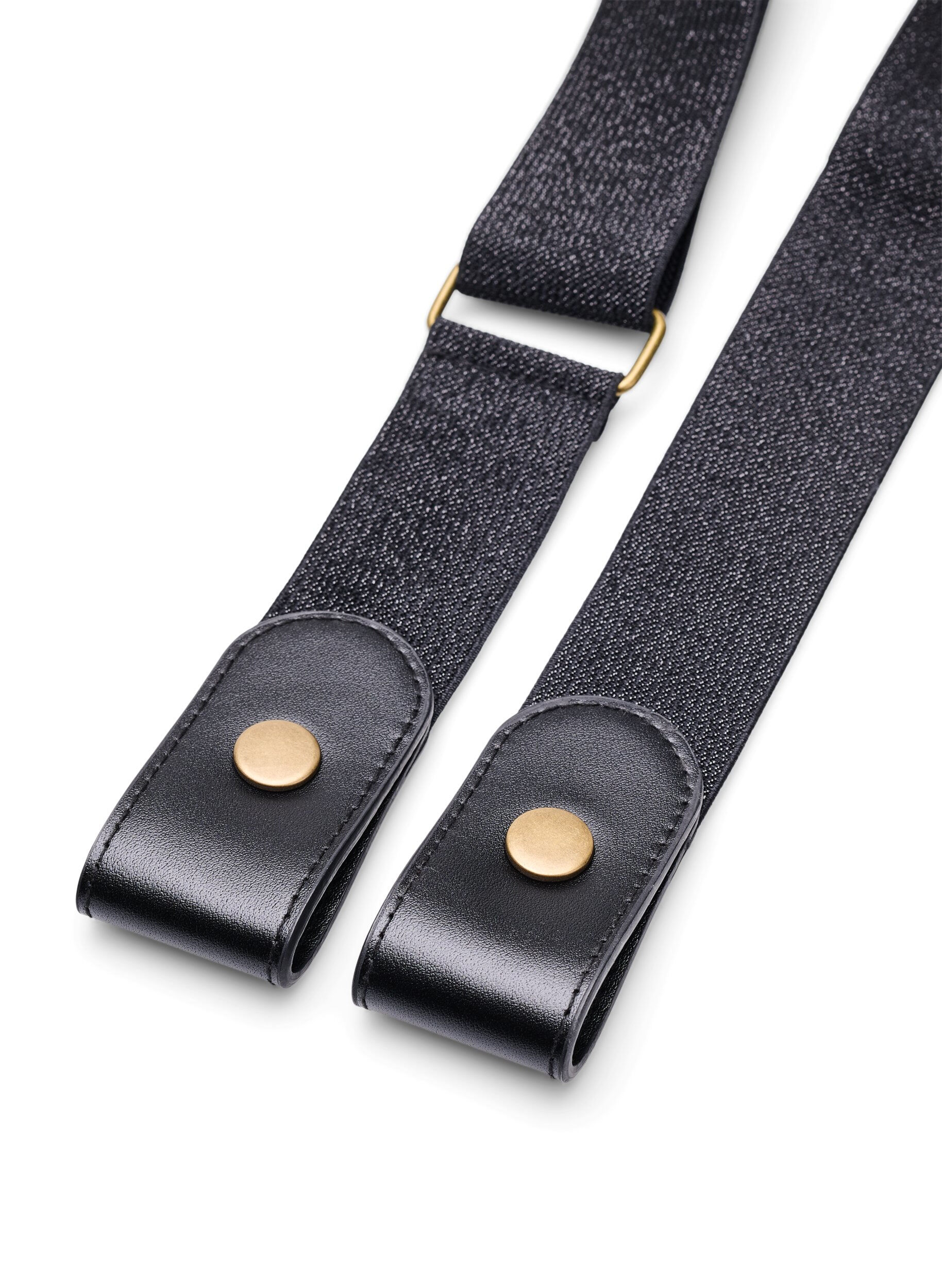 Zizzi Ceinture &eacute;lastique avec lurex, Black, Packshot image number 1
