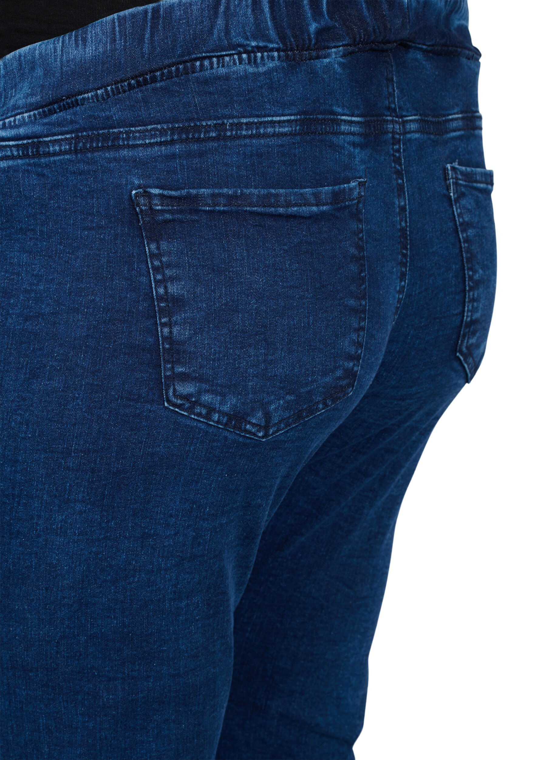 Zizzi Jegging de grossesse avec poches arri&egrave;re, Dark blue, Packshot image number 3