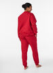Joggers taille haute, Rouge, Model image number 1