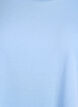 T-shirt &agrave; manches courtes en m&eacute;lange de coton, Bleu, Packshot image number 2