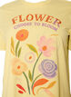 T-shirt en coton avec imprim&eacute;, Jaune clair, Packshot image number 2
