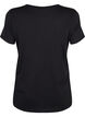 T-shirt de sport avec imprimé, Black w. Disciplined, Packshot image number 1
