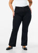 Ellen jeans bootcut avec taille haute, Noir, Model image number 2