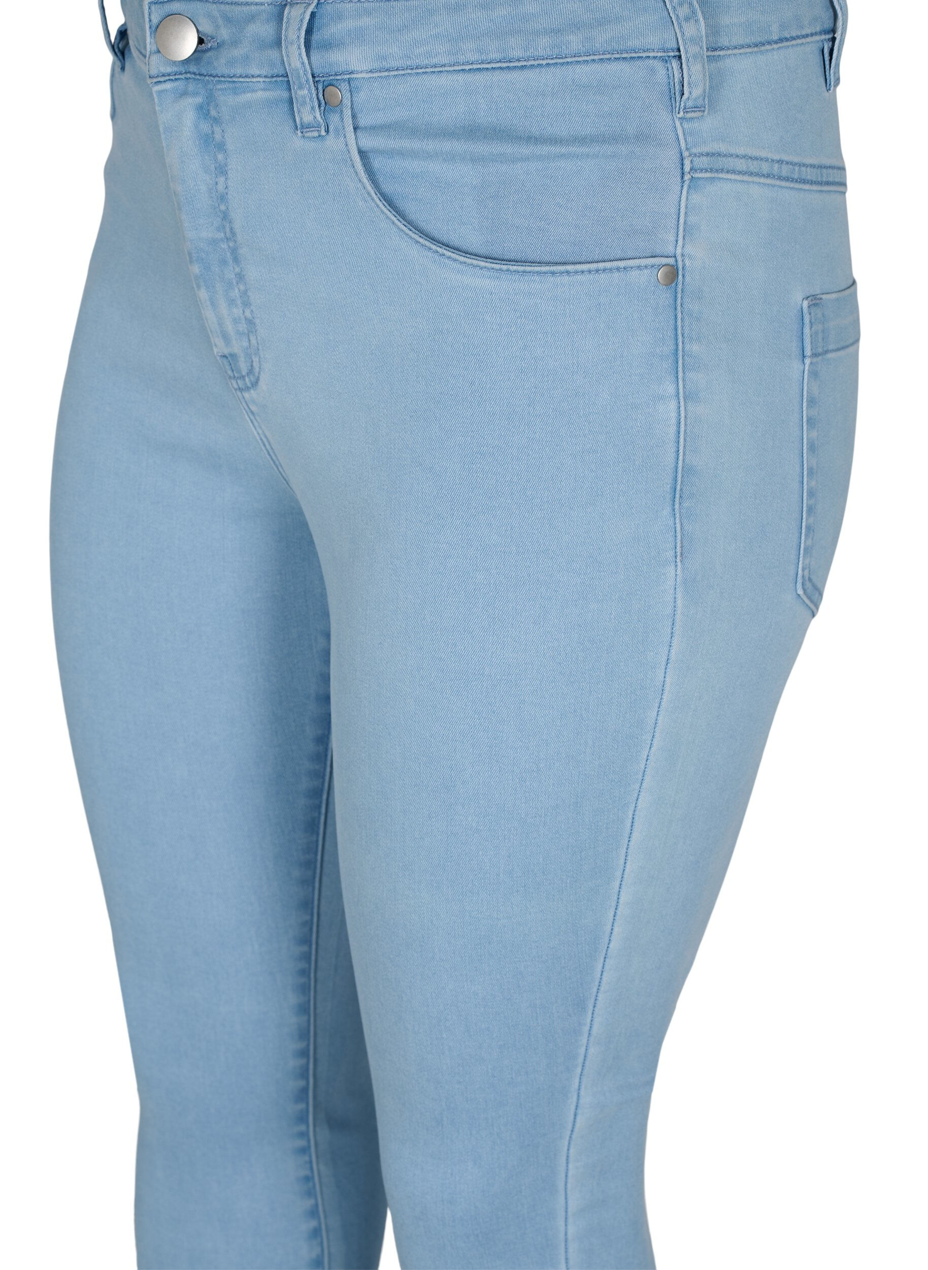 ZizziJean Amy super slim &agrave; taille haute, Ex Lt Blue, Packshot image number 2