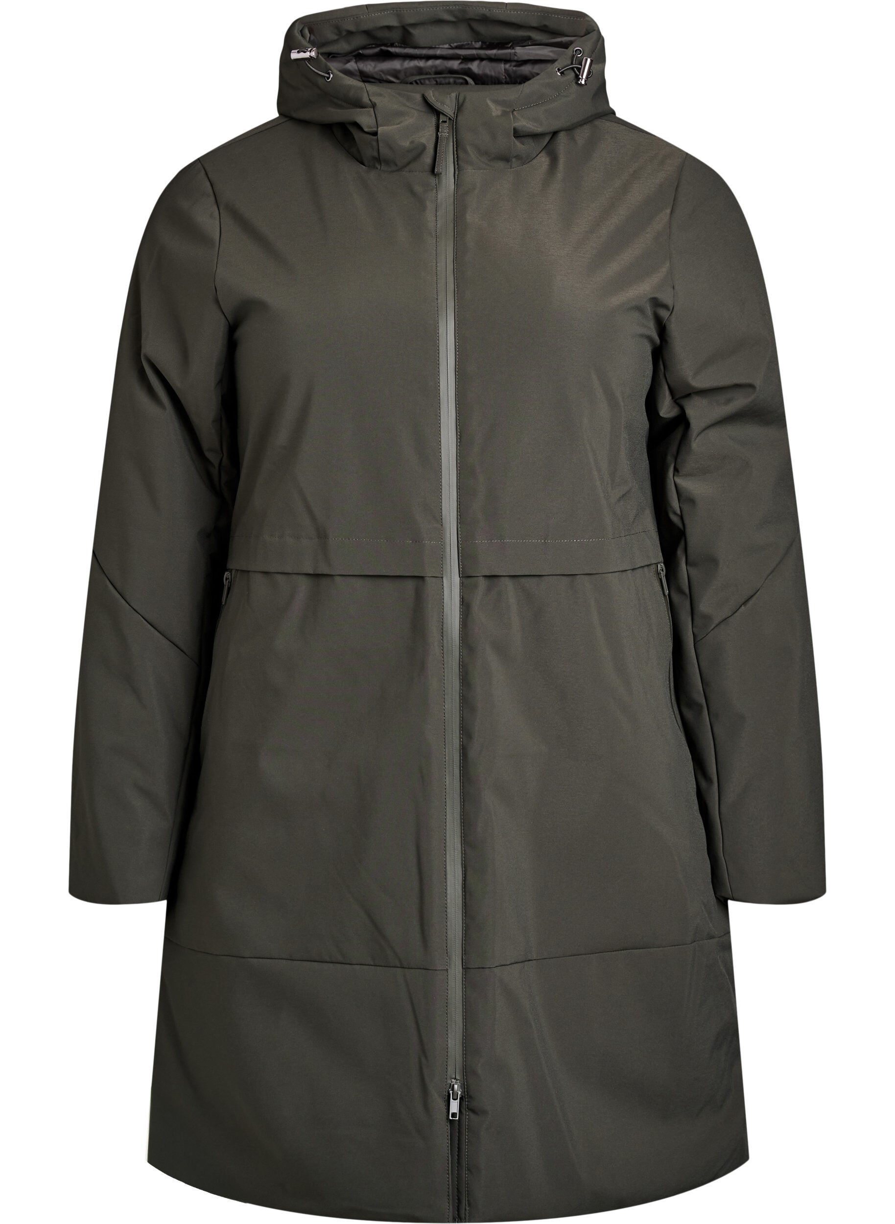 Veste d'hiver avec taille ajustable