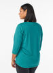 Haut de sport &agrave; manches 3/4, Vert, Model image number 2