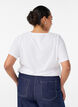 T-shirt imprim&eacute;, Blanc, Model image number 2