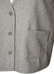 Gilet &agrave; col V avec boutons, Gris, Packshot image number 2