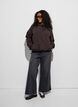 Veste l&eacute;g&egrave;re avec capuche et fermeture &eacute;clair, Marron, Model image number 1