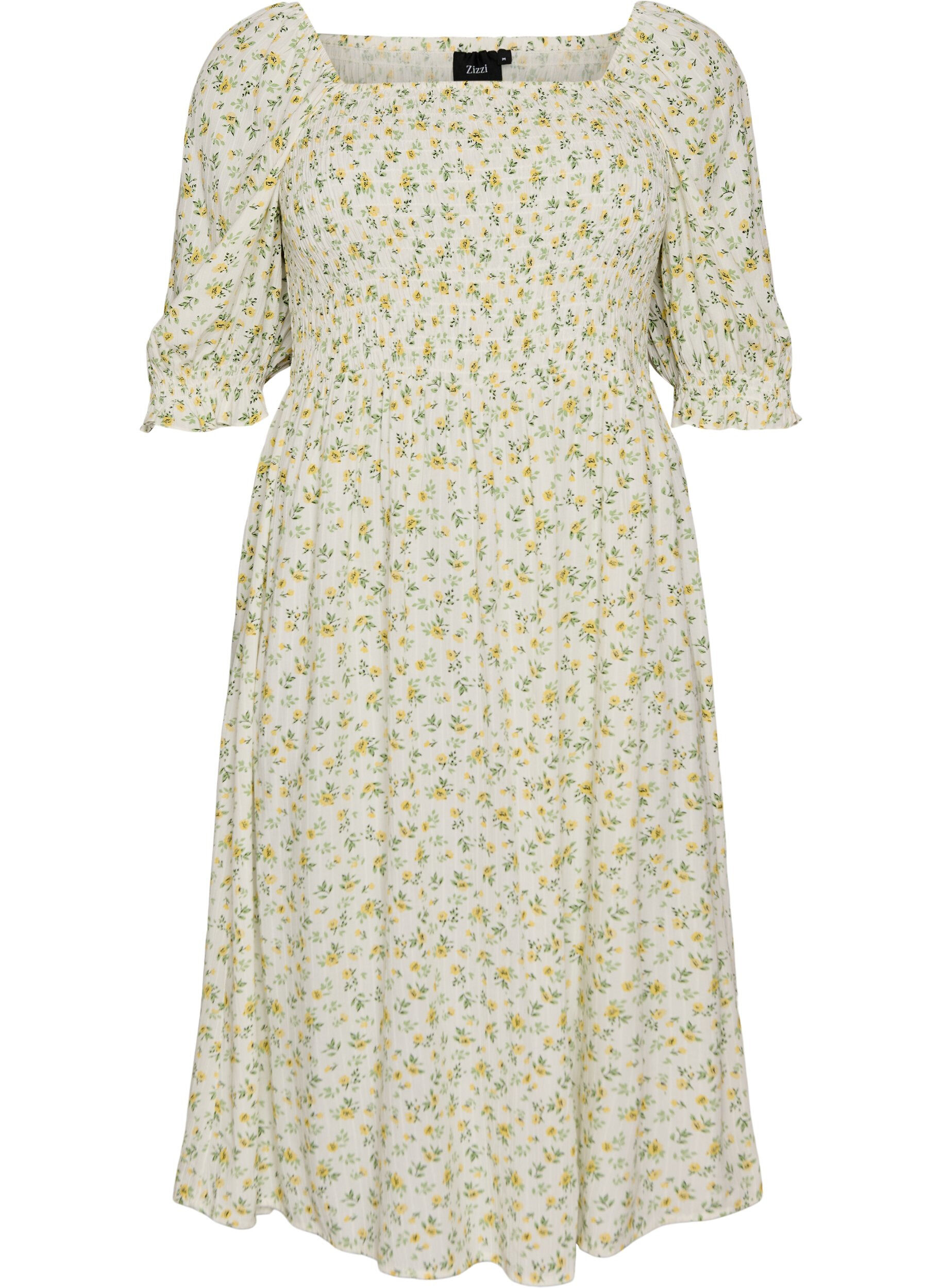 Robe d'&eacute;t&eacute; florale en viscose