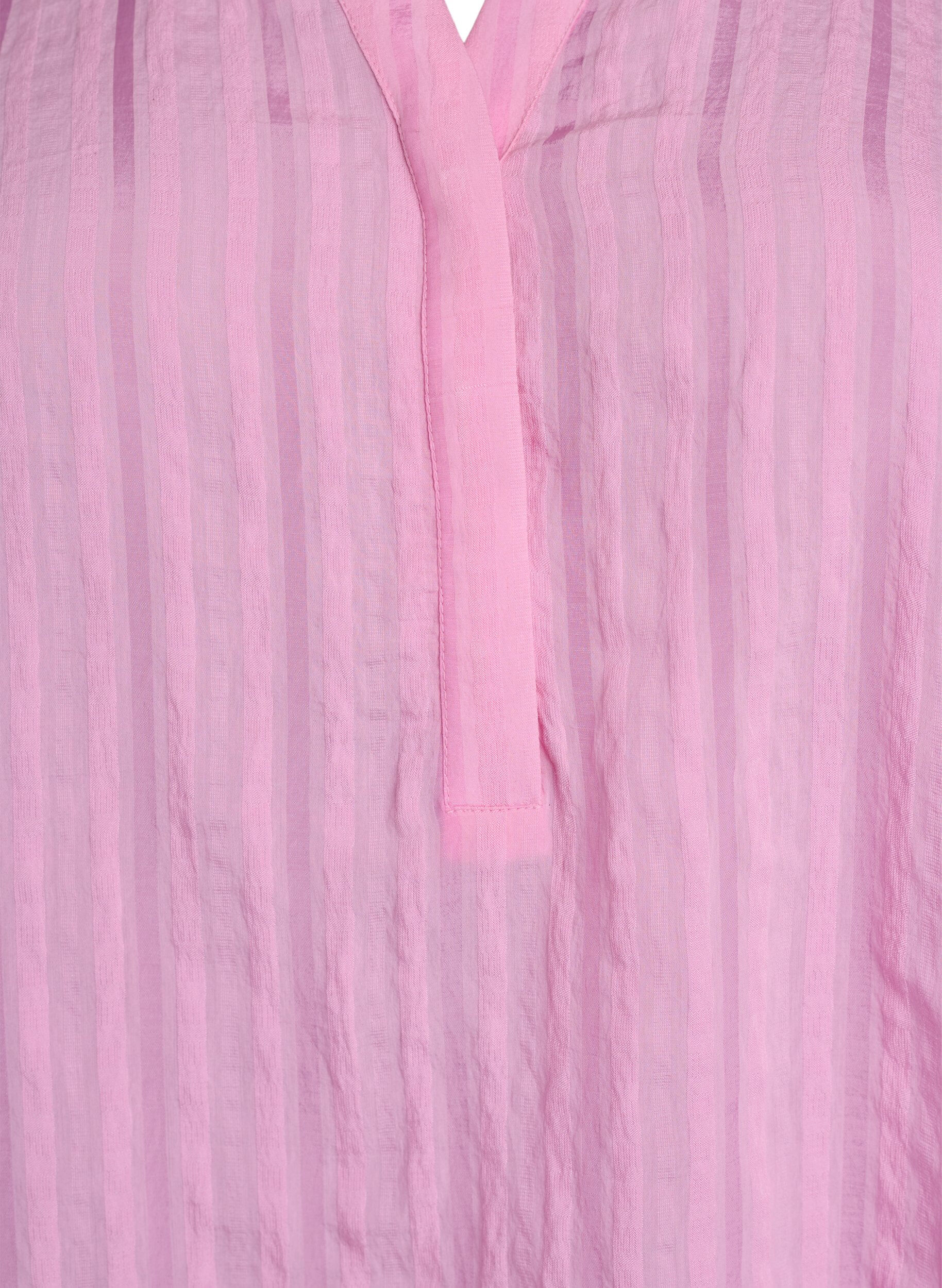 Zizzi Blouse &agrave; rayures verticales, Rose, Packshot image number 2