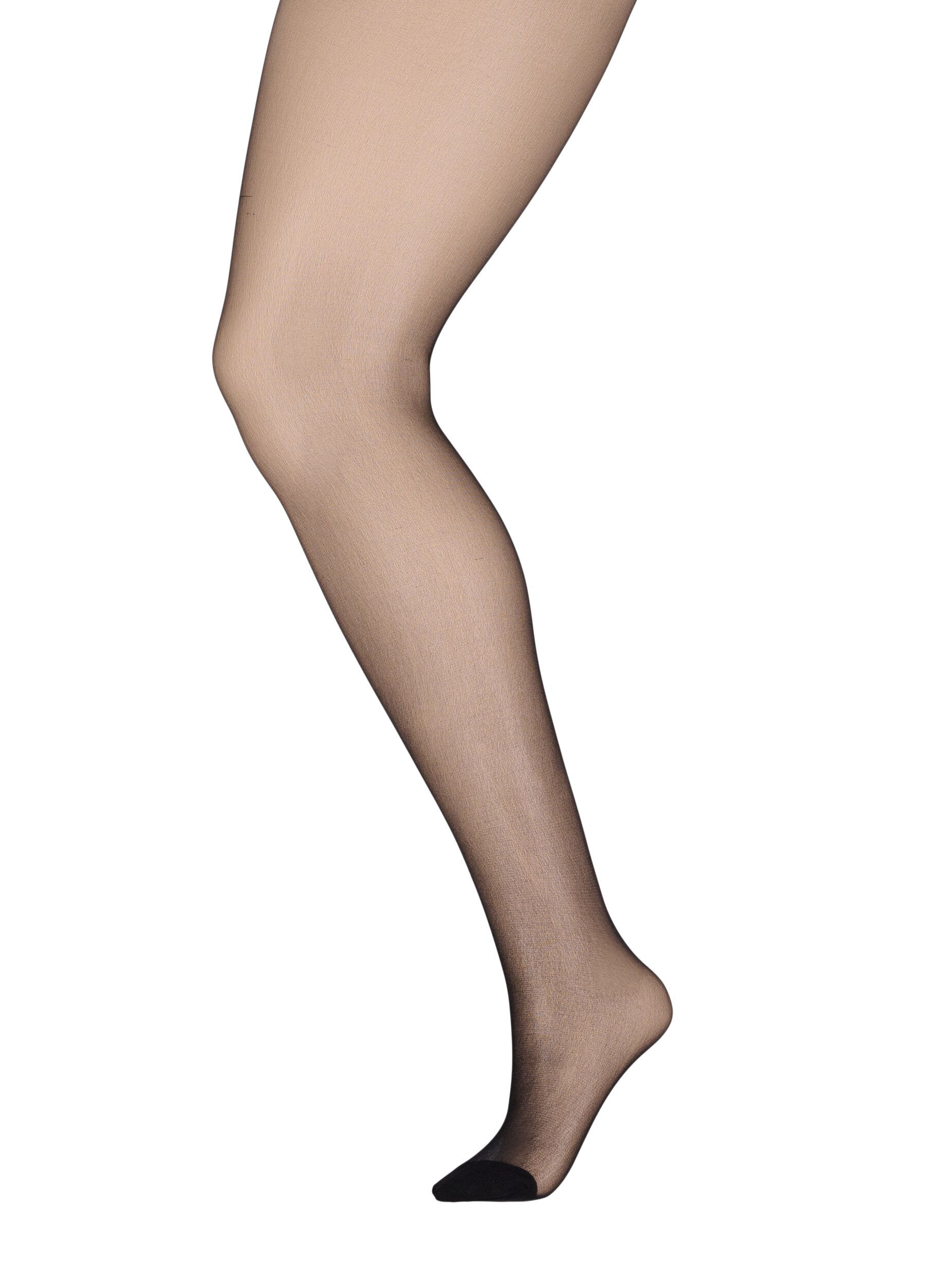 Zizzi  Collants 2-pack 20 deniers, Noir, Packshot image number 2
