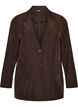Blazer avec poches et fentes, Marron, Packshot image number 0
