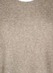 Robe en tricot avec des fentes, Walnut Mel., Packshot image number 2