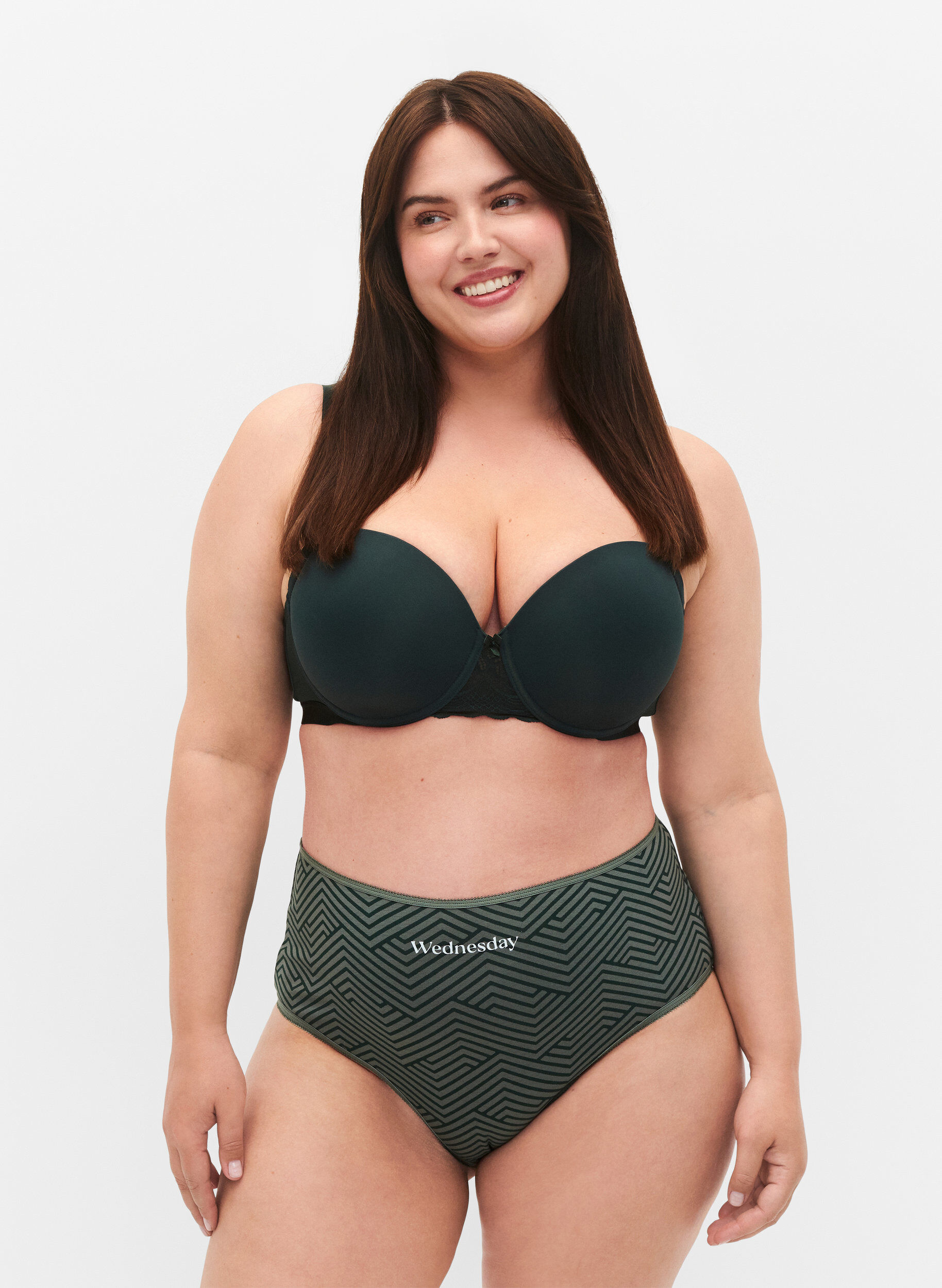 Zizzi 7-pack hipster avec taille r&eacute;guli&egrave;re, Scarab Multi Pack, Model image number 0