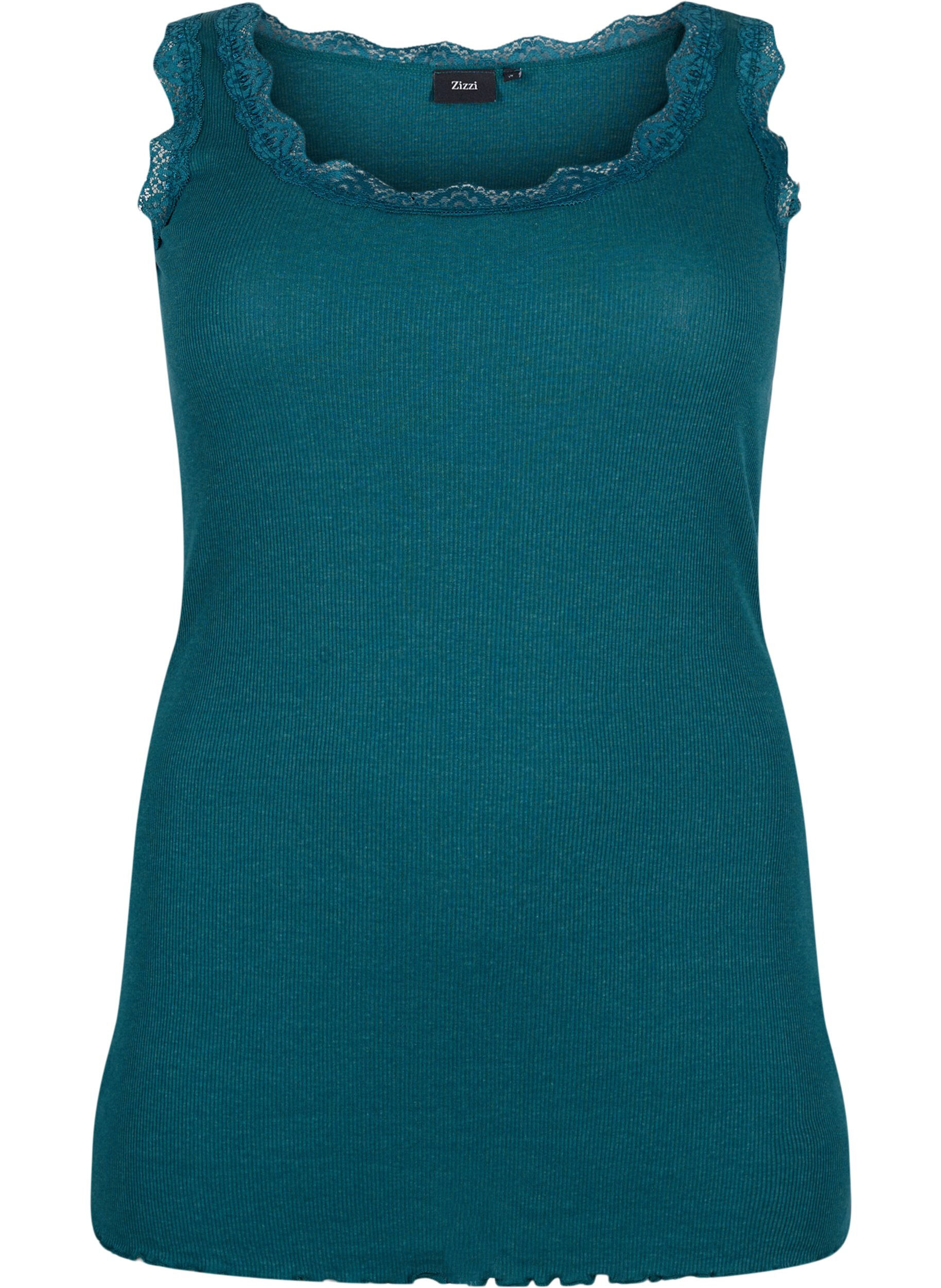 Haut &agrave; dentelle