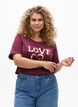 T-shirt imprim&eacute;, Bordeaux, Model image number 0