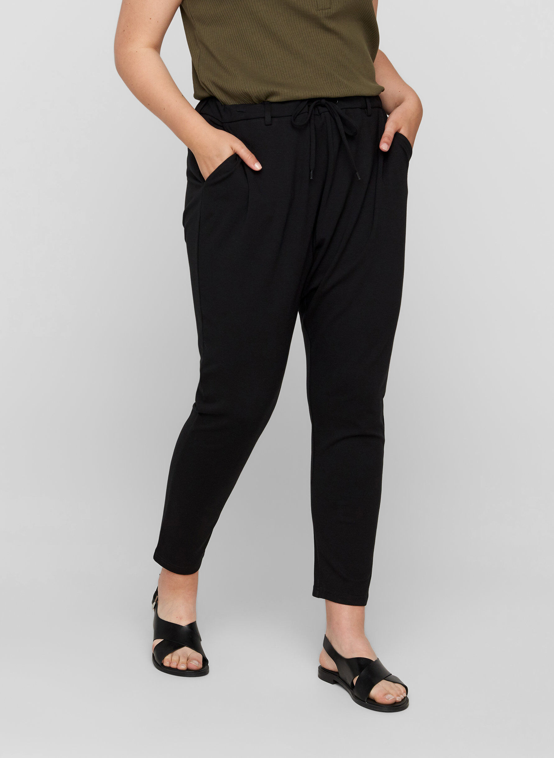 ZizziPantalon Maddison, Noir, Model image number 3