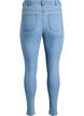 Jean Amy taille haute coupe super slim, Bleu Clair, Packshot image number 1