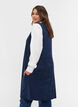 Robe sans manches en forme de trapèze, Dark Blue, Model image number 1