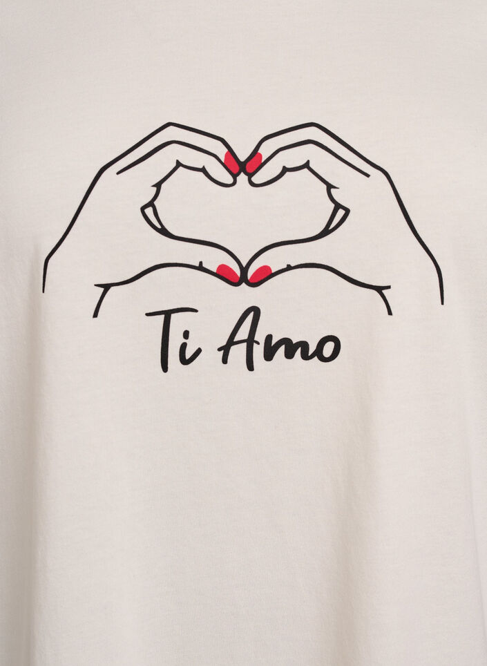 FLASH - T-shirt imprim&eacute;, Blanc, Packshot image number 2