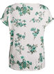 T-shirt avec imprim&eacute; floral, Blanc, Packshot image number 1