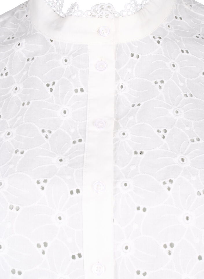 Col en broderie anglaise, Bright White, Packshot image number 2